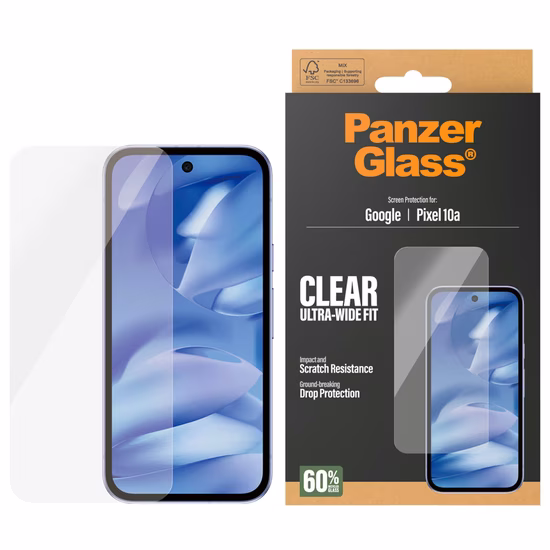 Tvrzené sklo PanzerGlass Google Pixel 10a